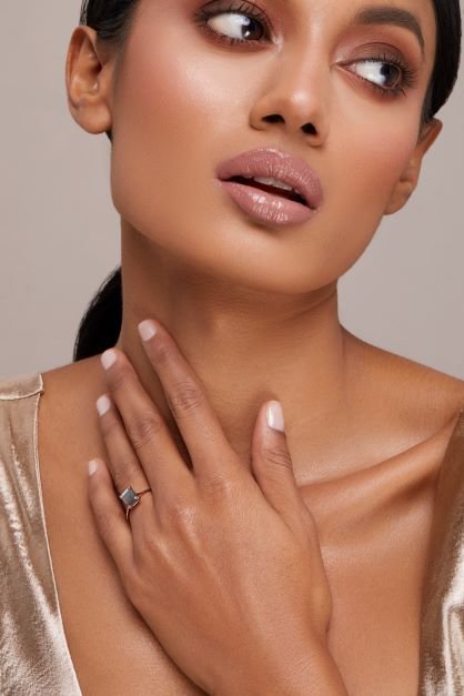 Labradorite – Rose Gold Plated