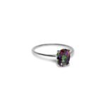 Mystic Topaz – Silver (Oval Cut)