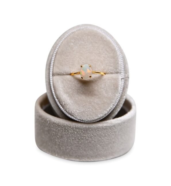 White Opal – Gold Plated (box)